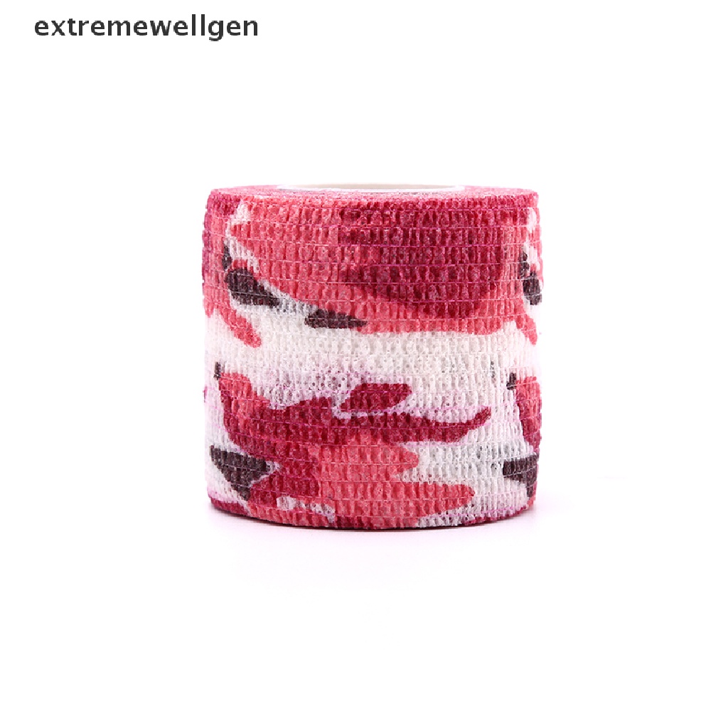 [Cực Tốt] Băng Quấn Co Giãn Tự Dính Họa Tiết Rằn Ri Bảo Vệ Khi Tập Thể Thao Phụ Kiện Chuyên Dụng Dành Cho Llff