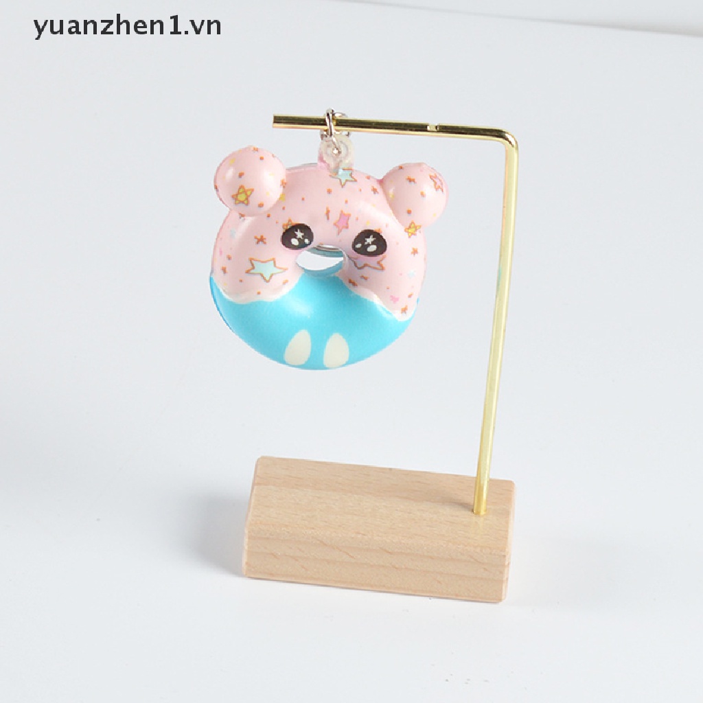 Đồ Chơi Móc Khóa Hình Bánh Donut Bóp Xả Stress