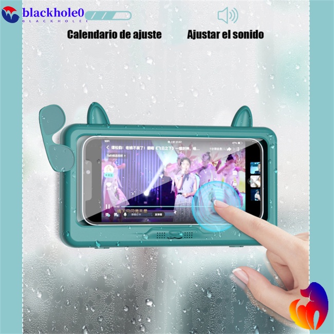 Giá Đỡ Điện Thoại Chống Nước Xoay 360 Độ Gắn Tường Tiện Lợi