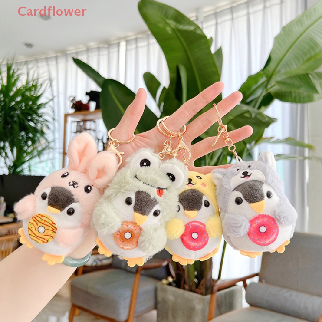 Móc Khóa Hình Chim Cánh Cụt Nhồi Bông Đáng Yêu Mới