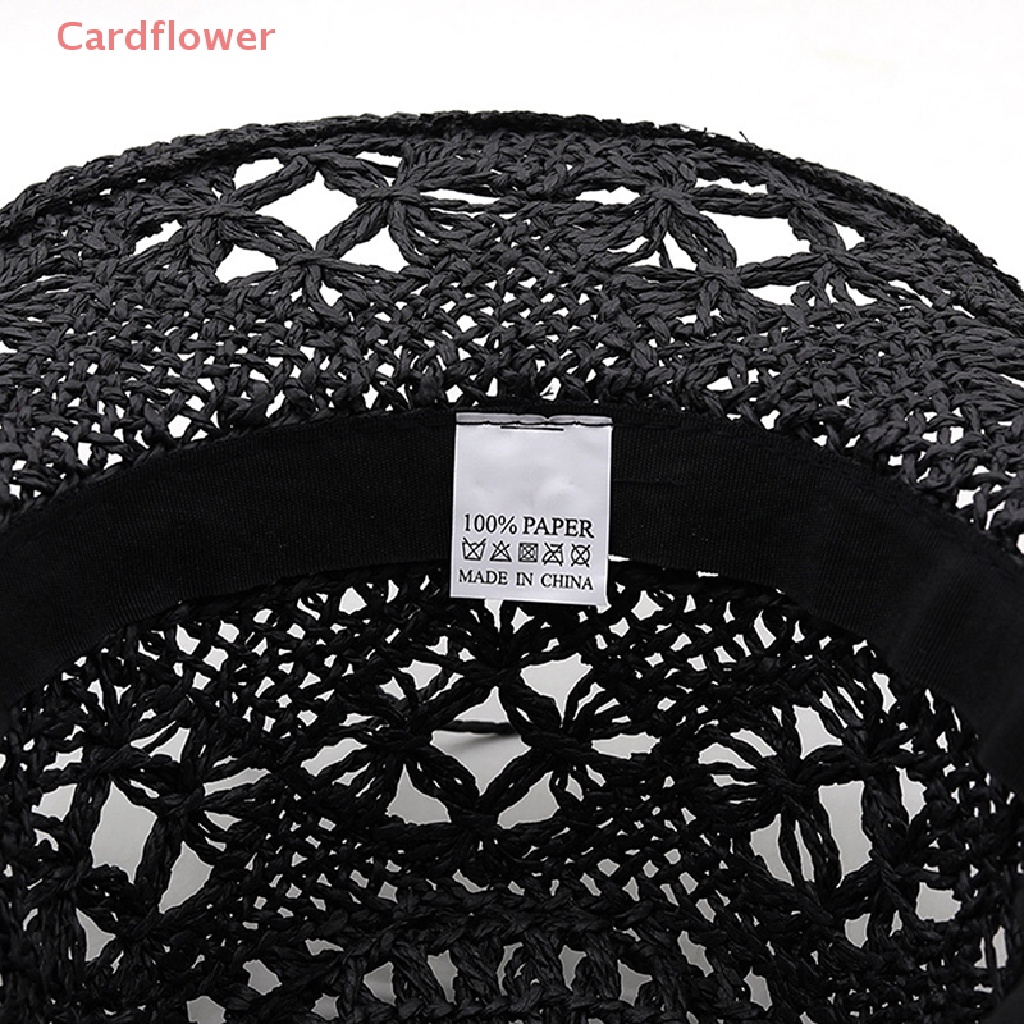 1 Chiếc Mũ Cao Bồi Đan Rơm Thủ Công Thường Ngày Cho Nam Và Nữ Mới