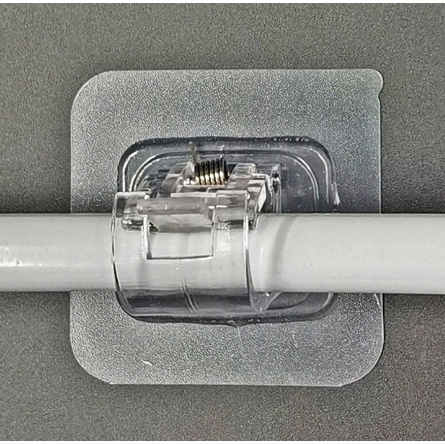 Móc dán đỡ thanh treo trong suốt (GIÁ 1 CÁI)