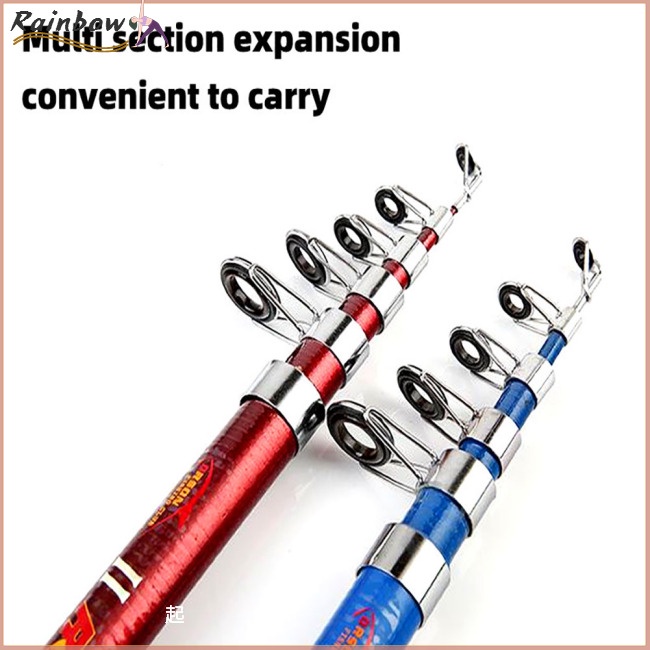 Bộ Cần Câu Cá Bằng Carbon Siêu Nhẹ Dành Cho Người Mới Bắt Đầu