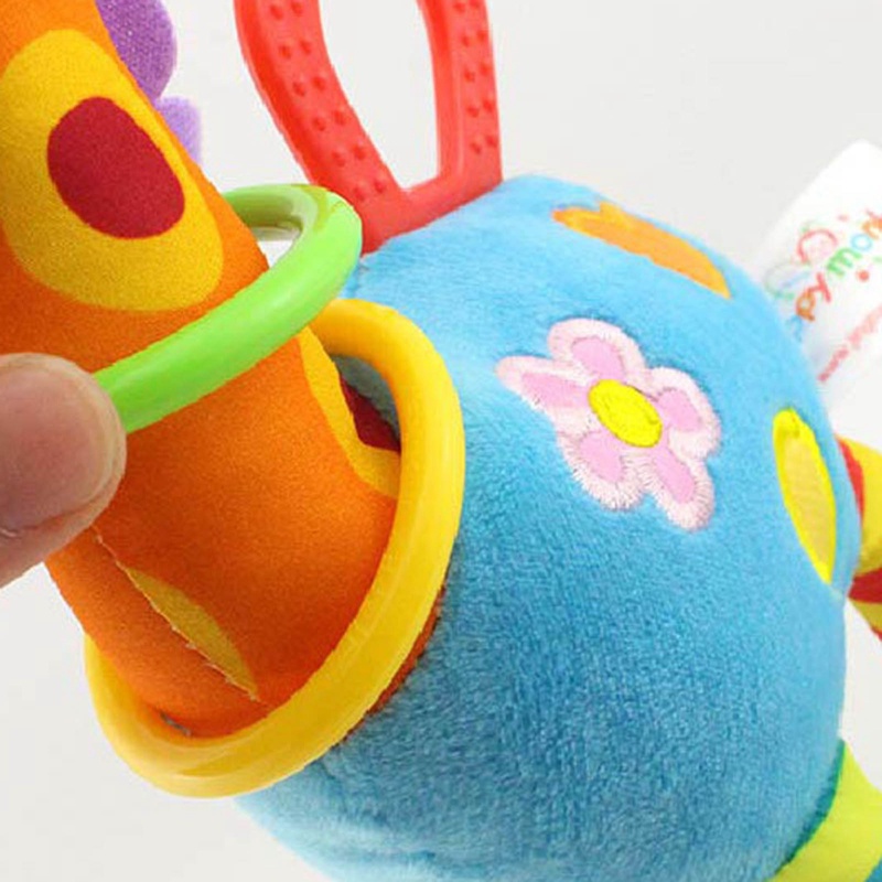 Hươu Cao Cổ Nhồi Bông Màu Sắc Treo Xe Hơi Cho Bé