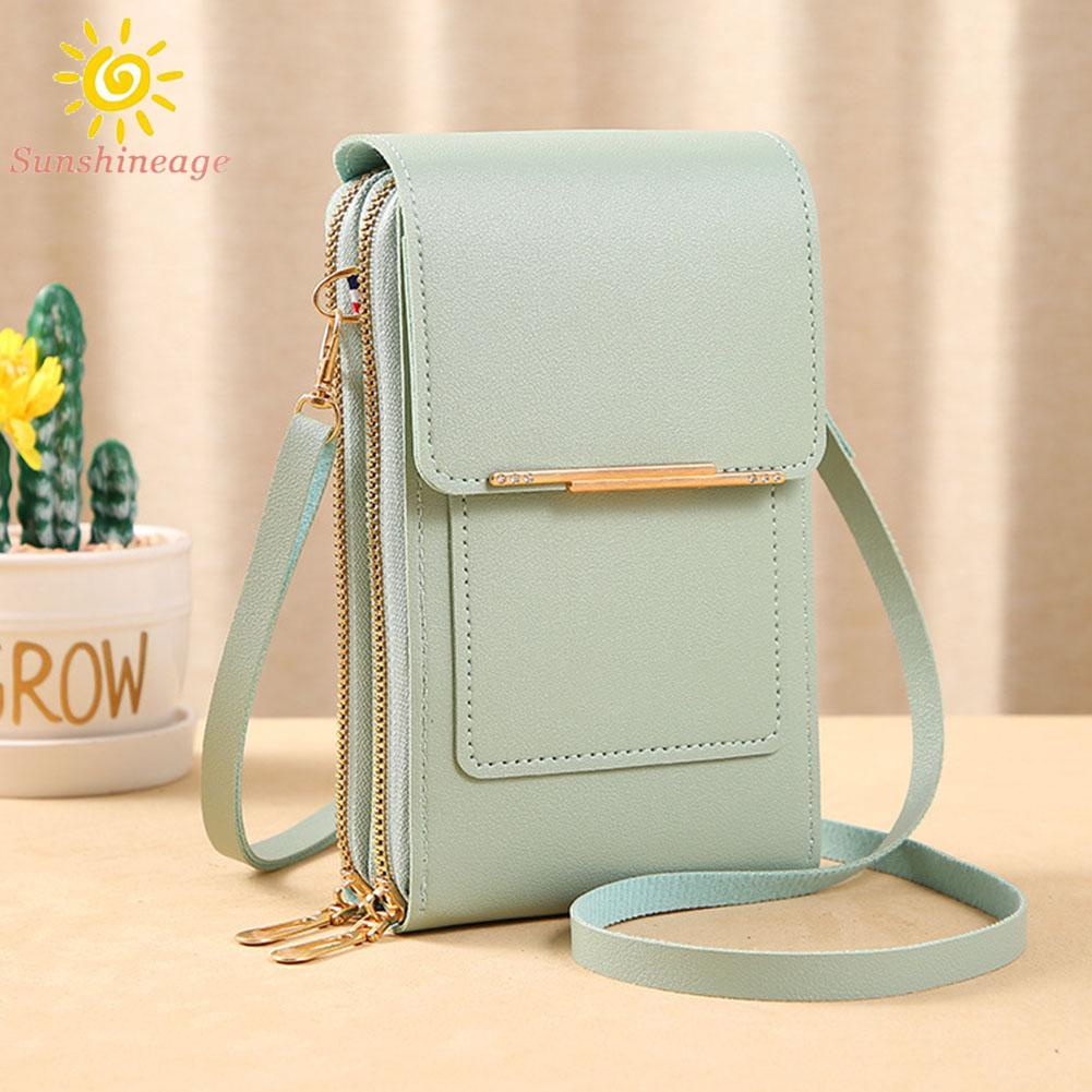 Túi Da Đeo Chéo Đựng Điện Thoại Thời Trang Cho Nữ