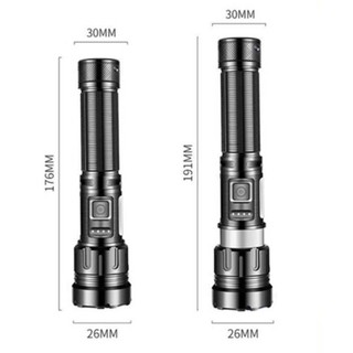 Super XHP120 Led flashlight rechargeabl waterproof original flashlight rechargeable Flashlight LED Torch light Zoomable Flashlight super bright Tactical Flashlight camping