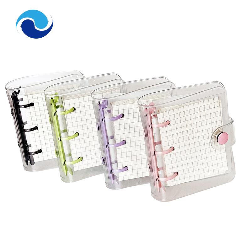 Bộ 4 Vỏ Bọc Trong Suốt Mini 3 Vòng Và 12 Túi Đựng Tiện Dụng