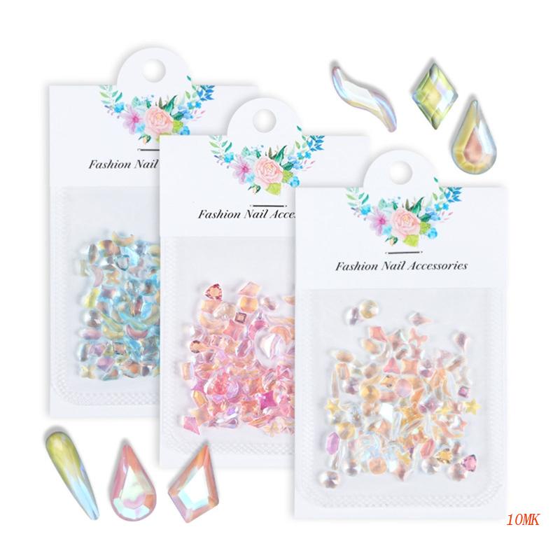 Đá Đính Trang Trí Móng Tay Nhiều Hình Dạng