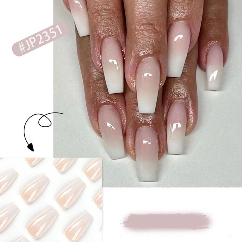 XIANTIN Bộ 24 Móng Tay Giả Che Phủ Toàn Diện DIY