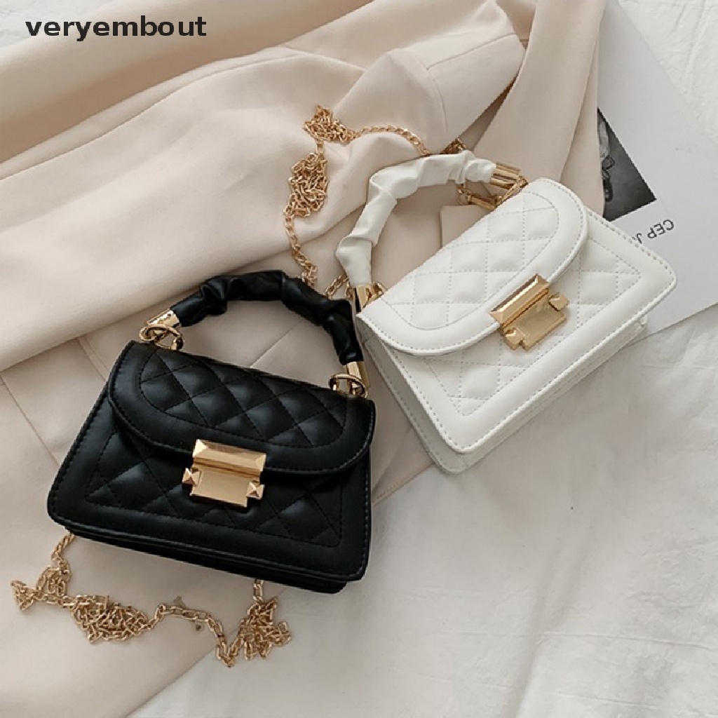 Túi Đeo Chéo Vai Bằng Da PU Họa Tiết Thêu Thời Trang Sành Điệu Cho Nữ