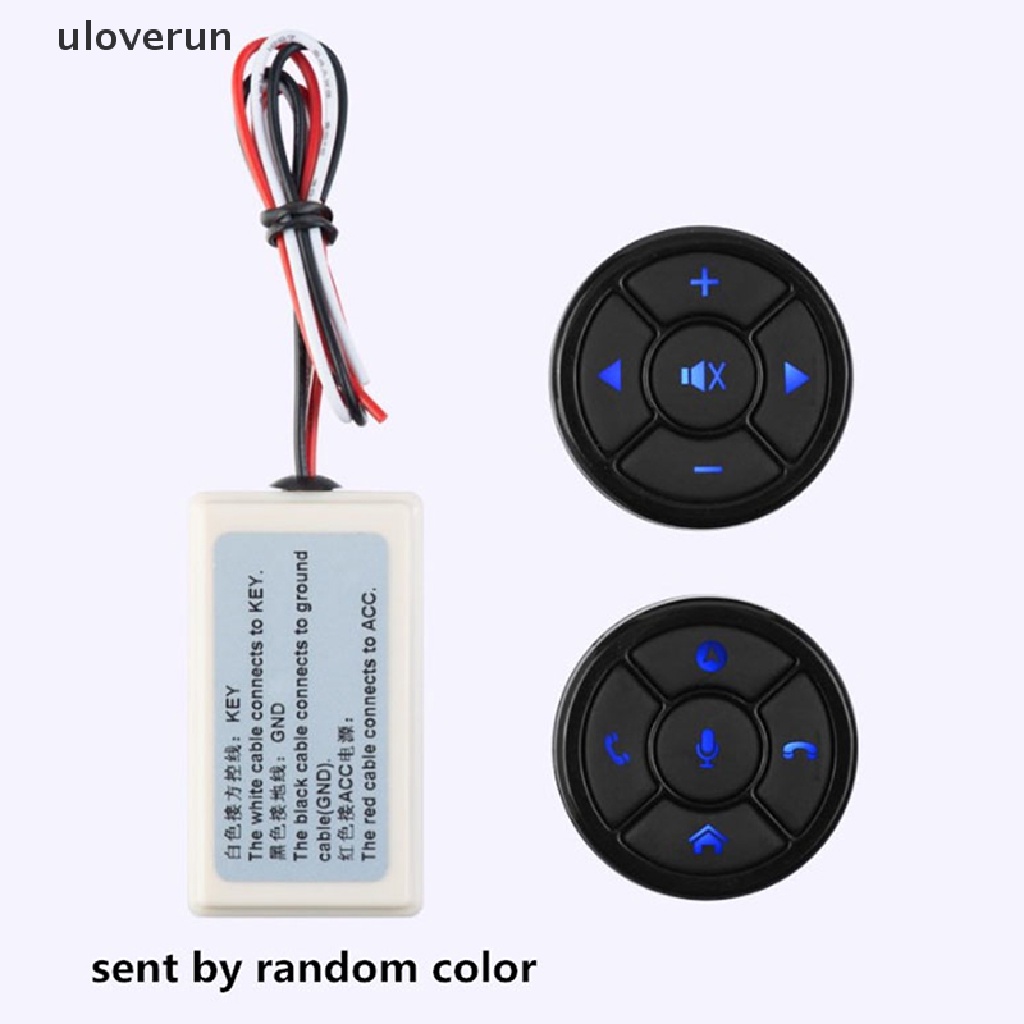 Bộ Điều Khiển Từ Xa 10 Nút Bấm Chuyên Dụng Cho Vô Lăng Xe Hơi