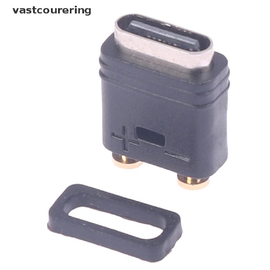 Bộ 2 Đầu Nối Ổ Cắm TYPE-C 2Pin Chống Thấm Nước Tiện Dụng
