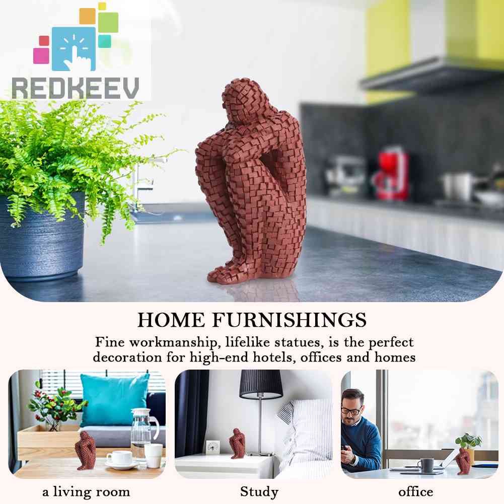 Đồ trang trí Tượng Nhân Vật Bằng Nhựa Resin Trang Trí Phòng Học