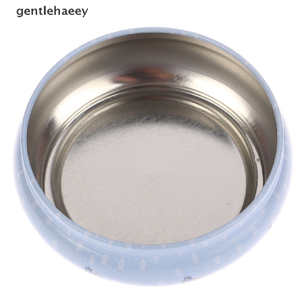 1 Hộp Thiếc Đựng Bánh Macaron / Trang Sức / Kẹo / Đồ Tráng Miệng Hình Tròn Nhỏ Xinh