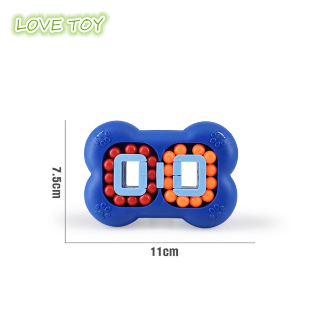 Đồ Chơi Khối Rubik Giảm Căng Thẳng Hình Hạt Đậu Ma Thuật