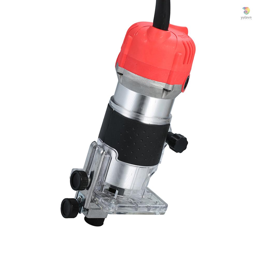 Bộ Định Tuyến Gỗ 220V 800W 30000r / Phút Với Đế Trong Suốt Bằng Nhôm Chuyên Dụng