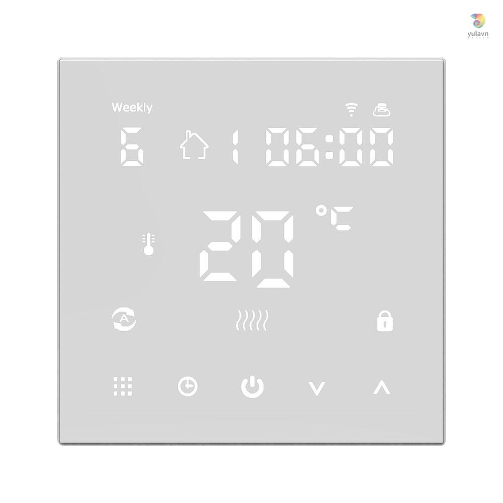 Thiết Bị Điều Khiển Nhiệt Độ Sàn Nhà Kết Nối Wifi HY607 Đa Năng Tương Thích Amazon Alexa Và Google Home