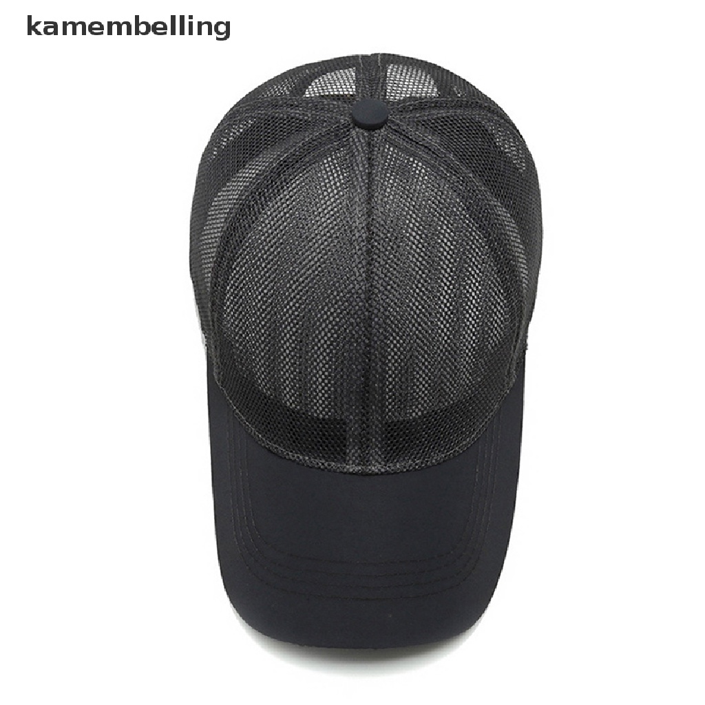 Kamembelling Mũ Lưỡi Trai Phối Lưới Unisex Nhanh Khô Có Thể Điều Chỉnh kamembelling