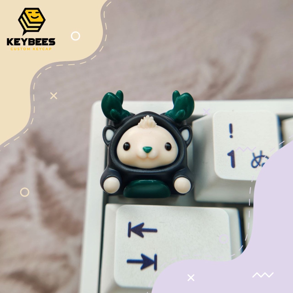 Artisan Keycap - Nút bàn phím cơ resin handmade Dolice Rudory & Lessy