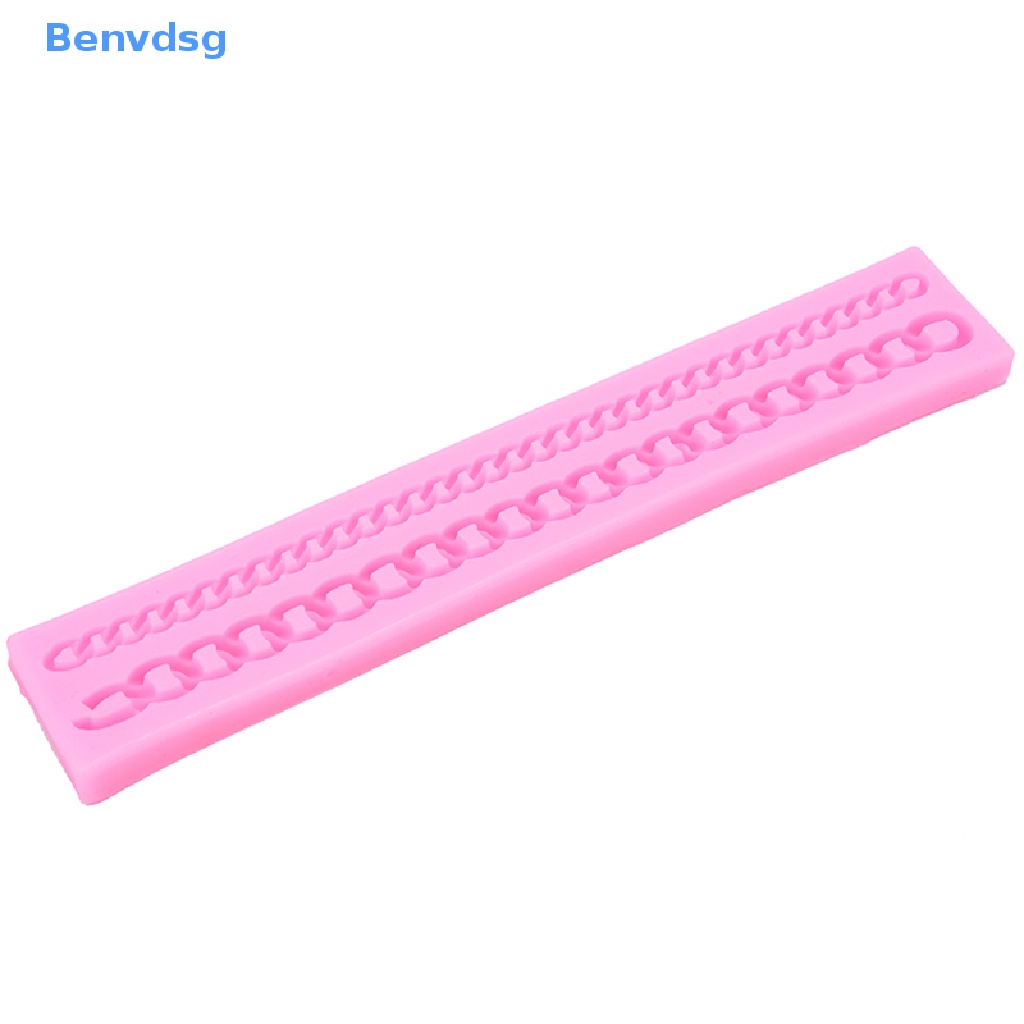 Khuôn Silicone Tạo Hình Dây Xích Dài 3D Trang Trí Bánh Kem