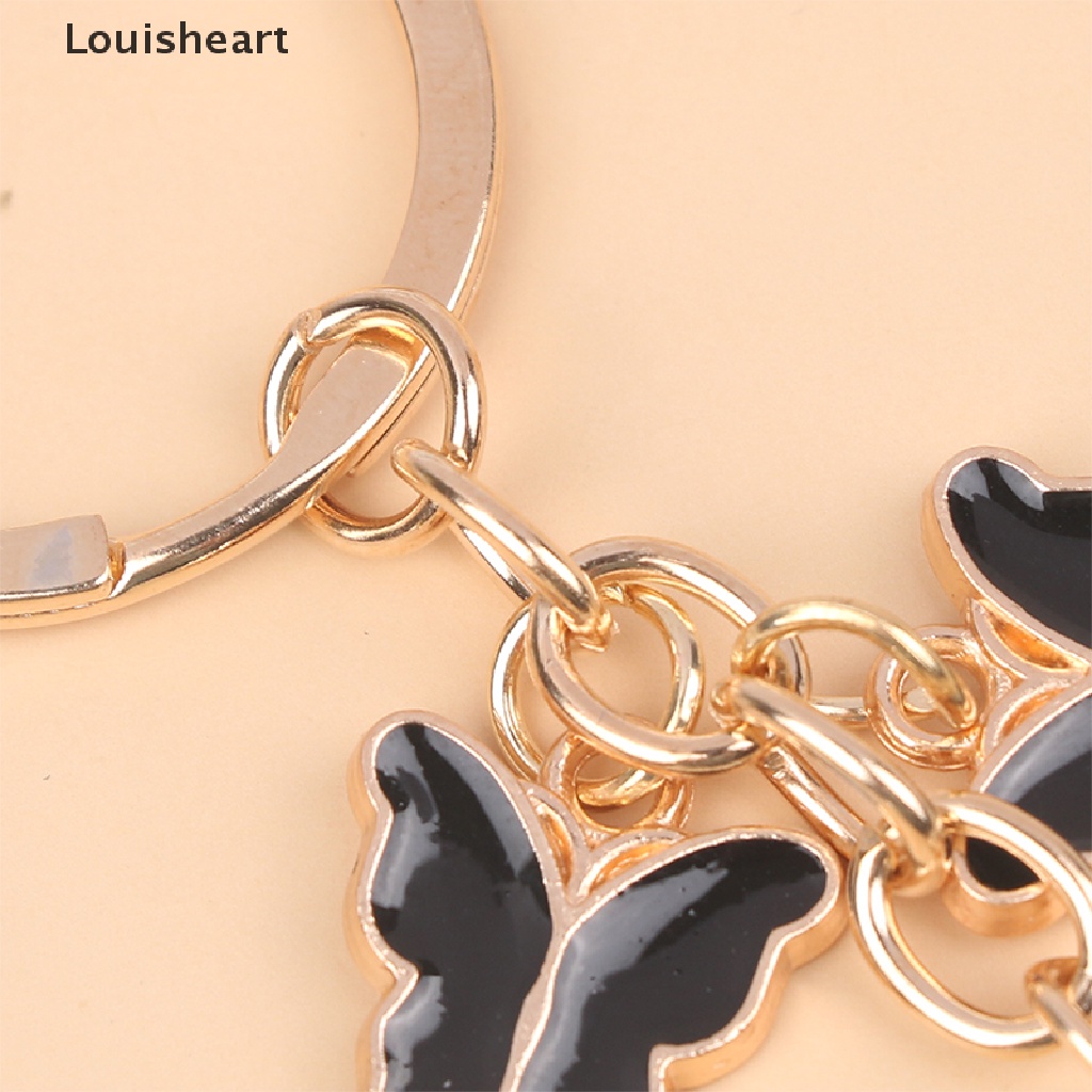 1 Móc Khóa Hình Bướm Louisheart TFG Dễ Thương