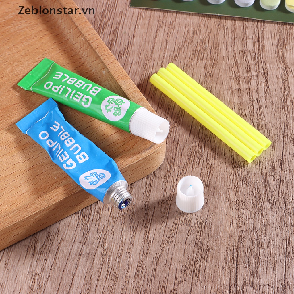 1 Bộ Bóng Thổi Bong Bóng Nhiều Màu Sắc Dùng Ngoài Trời