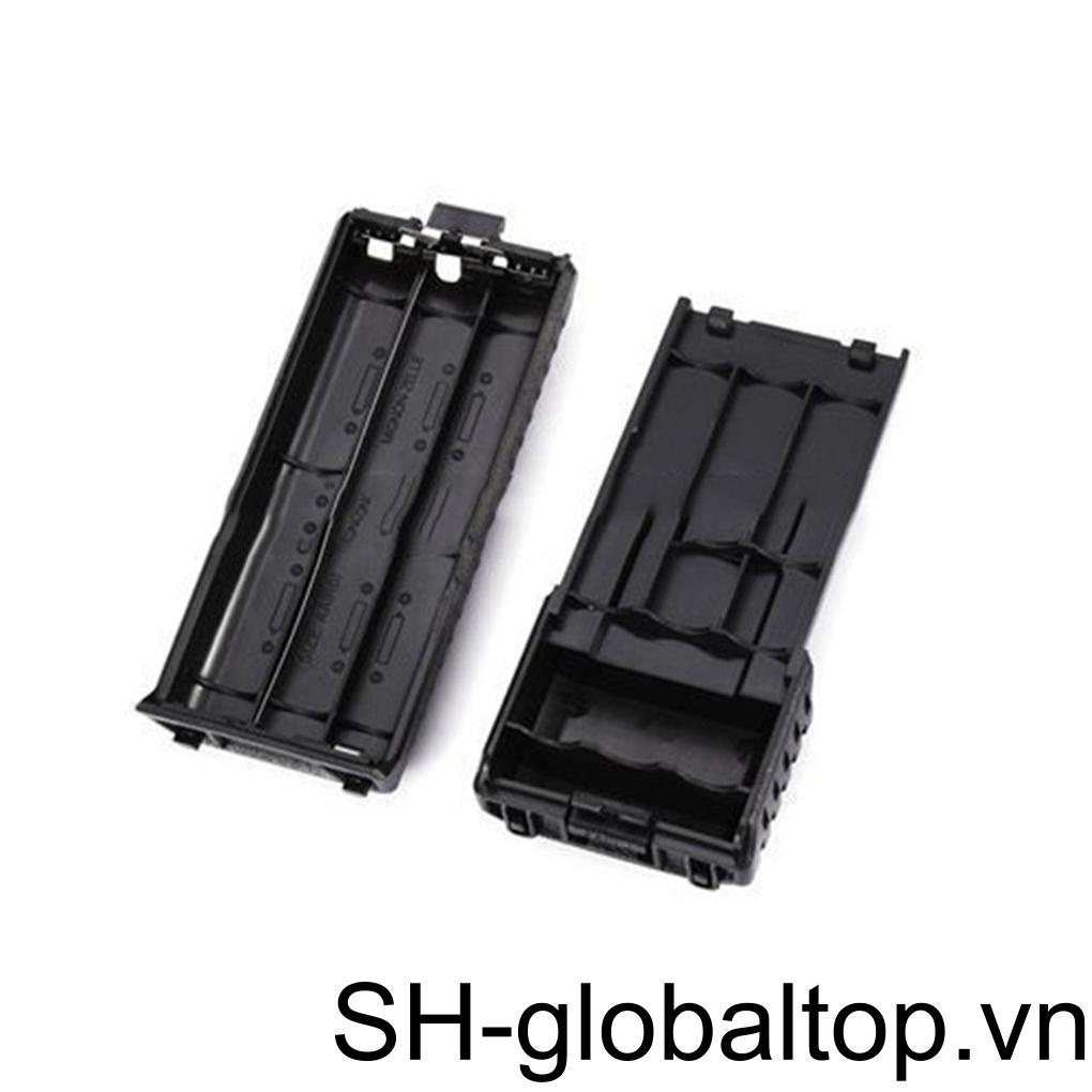 Hộp Pin 3800mAh 6xAA Màu Đen Cho Radio TH-F8 TYT Plus UV-5R UV-5RE