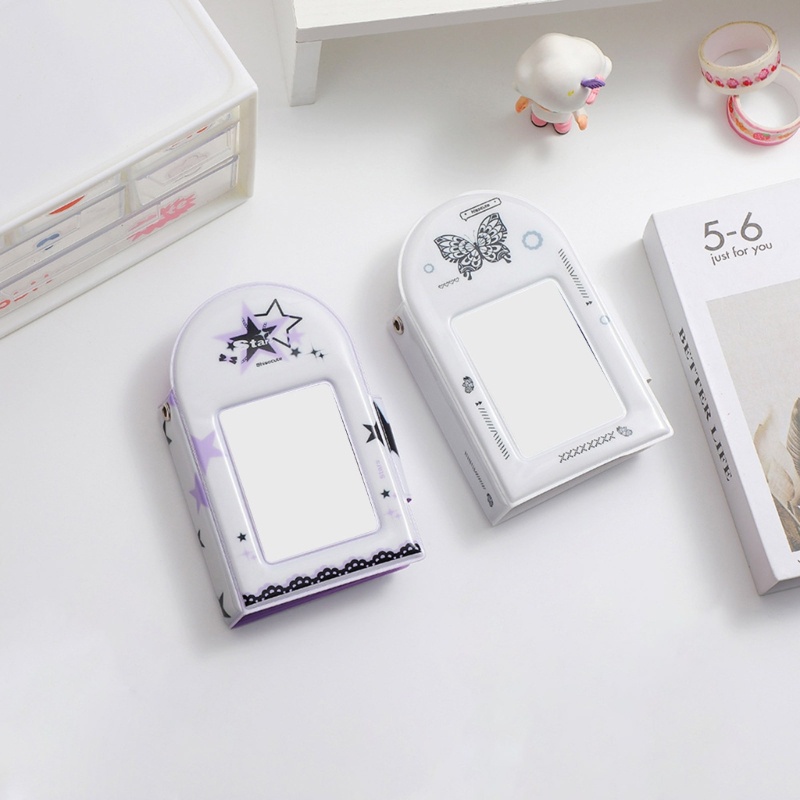 Giá Đỡ Album Ảnh 3 Inch Hình Vuông Thiết Kế Đục Lỗ