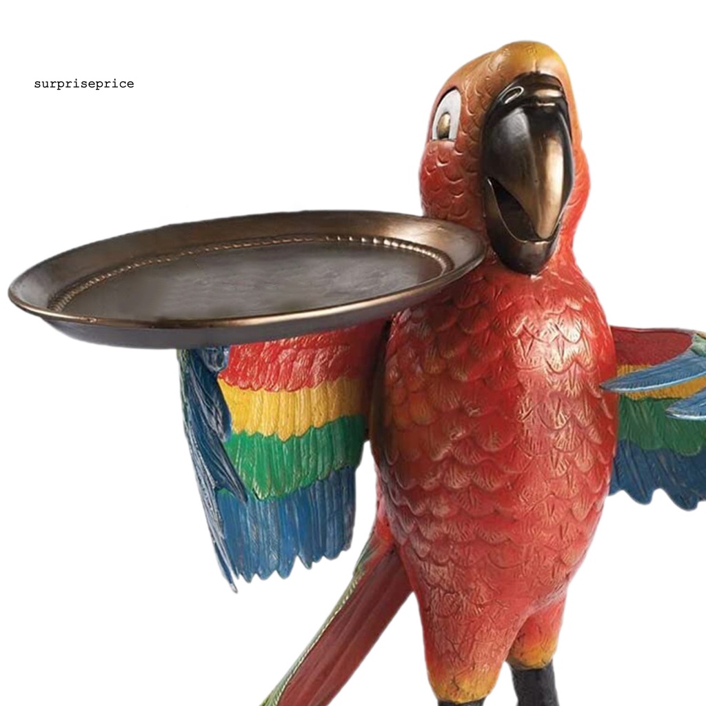 Spa Giá Đỡ Ly Rượu Vang Bằng Resin Tinh Tế Sống Động Cho Tiệc Tùng / Chim Vẹt