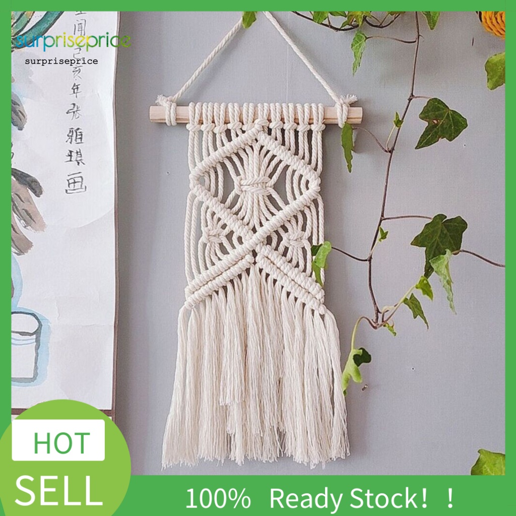 Thảm Dệt Treo Tường Trang Trí Phong Cách Bohemian