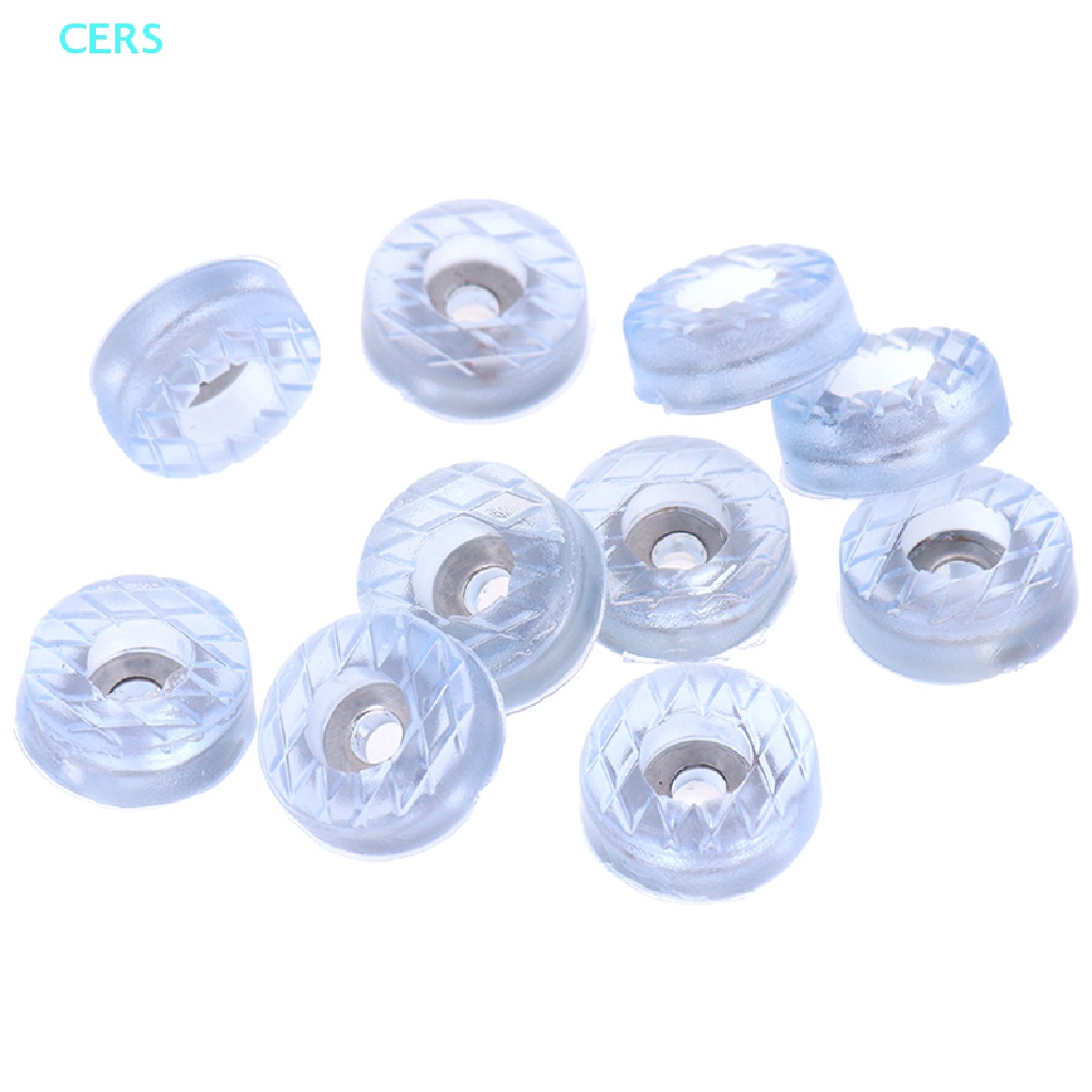 Bộ 10 Miếng Bọc Chân Ghế Sofa Mềm Trong Suốt Chống Trượt RS