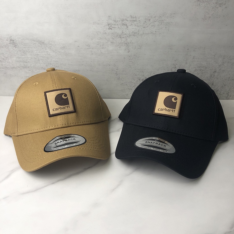 Mũ Lưỡi Trai Da Thêu Nhãn Dán Vành Cong Phong Cách Retro 2023