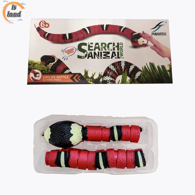 [IS] Đồ Chơi Tương Tác Tự Động Ngủ / Gián / Rắn / Bọ Cánh Cứng Thông Minh Cho Trẻ Em