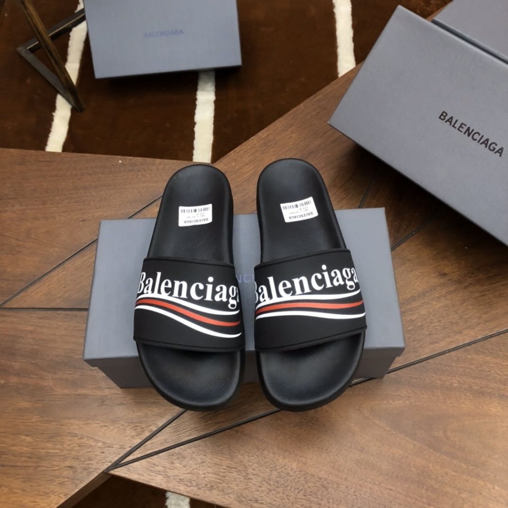 Dép Xỏ Ngón Chống Trượt In Chữ Balenciag 'A Thời Trang Đi Biển Cho Nam Và Nữ