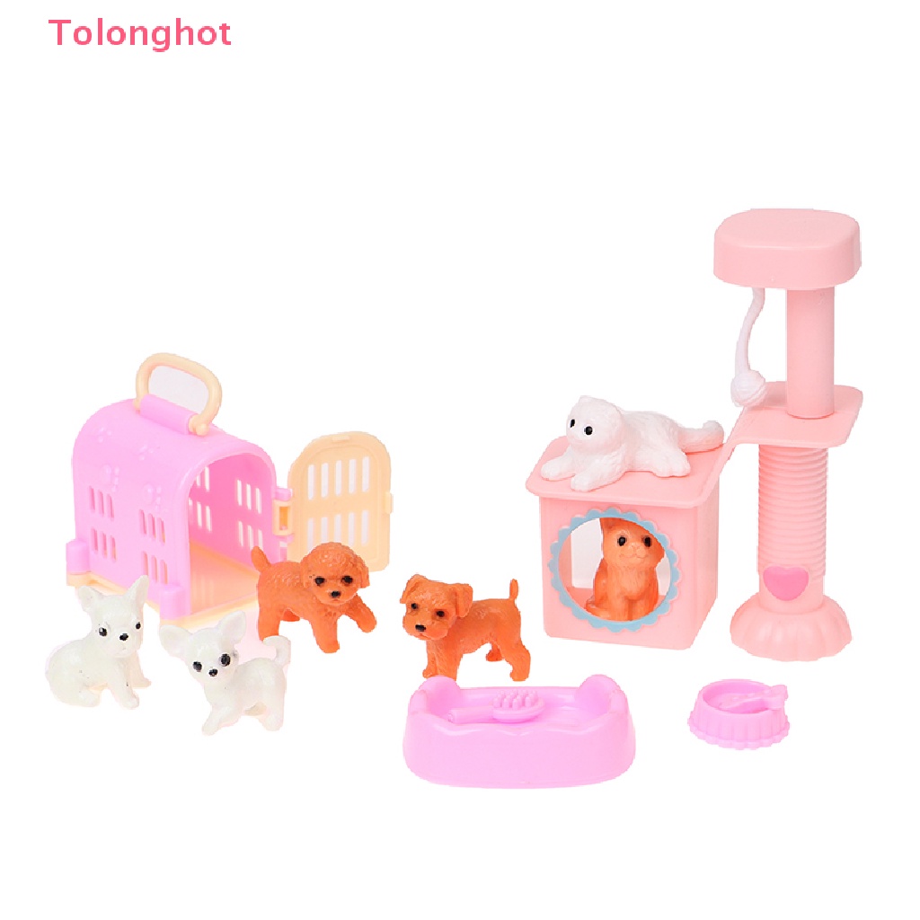 Mô Hình Nhà Thú Cưng Xinh Xắn Trang Trí Nhà Búp Bê