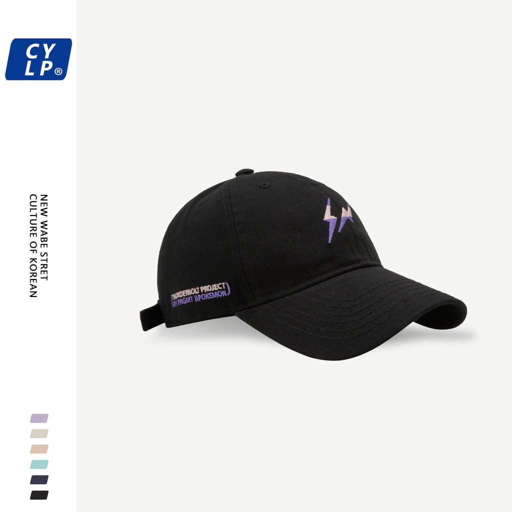 Mũ Lưỡi Trai Thêu Chữ Phong Cách Hàn Quốc Thời Trang Mùa Hè Cho Cặp Đôi