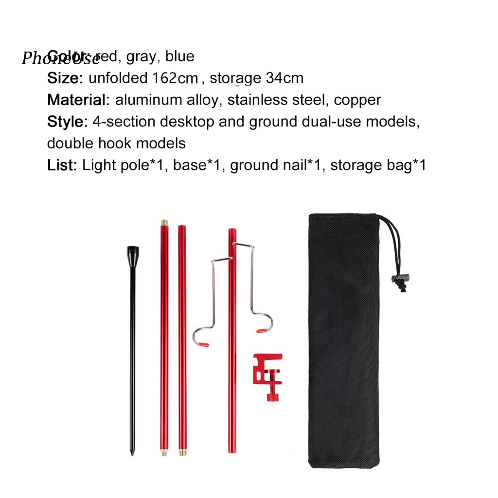 Đèn Gấp Bằng PU Chống Mòn Chống Ăn Mòn Dùng Đi Cắm Trại