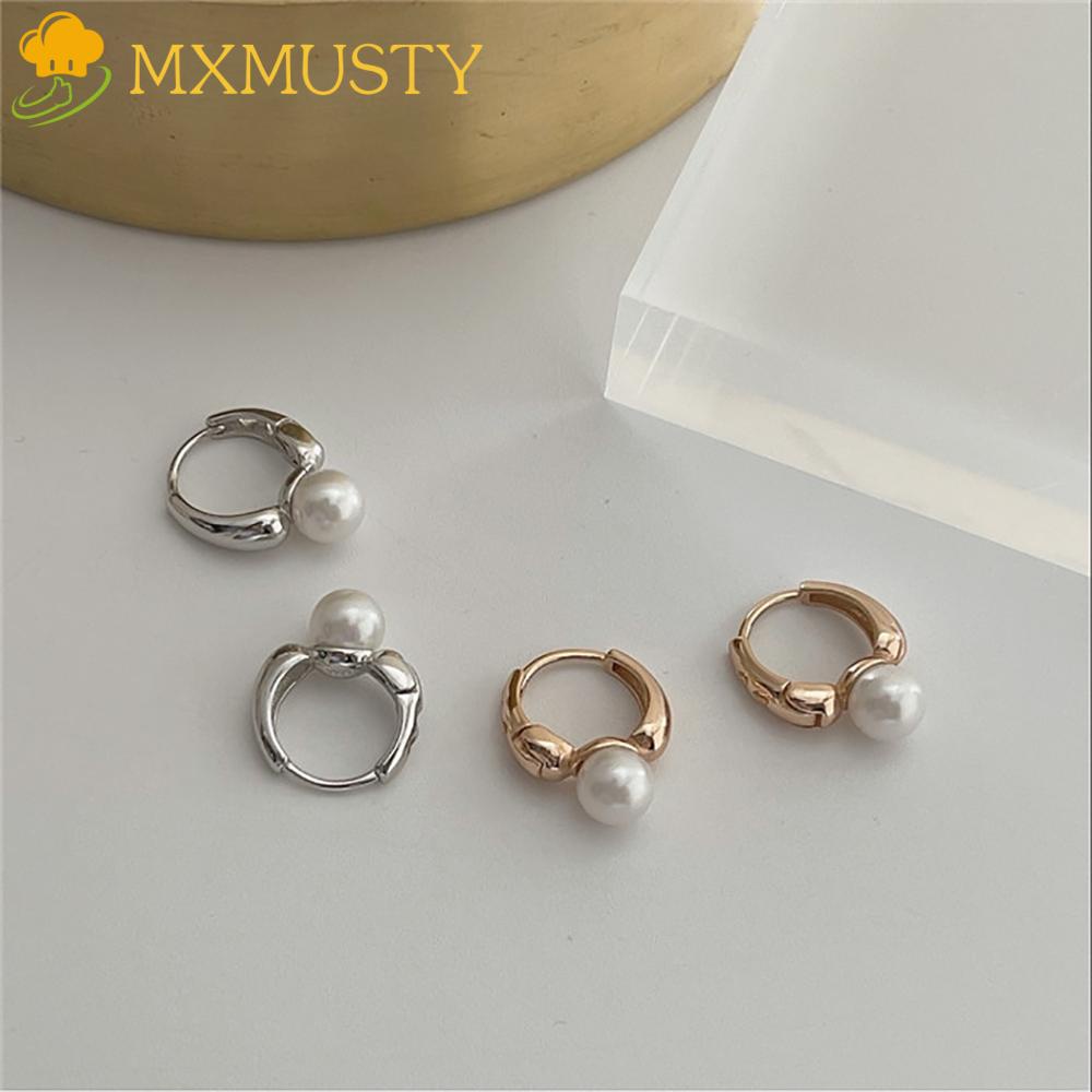 Khuyên Tai Hình Tròn Bằng Đồng Phong Cách Retro Mới Cho Nữ MXMUSTY