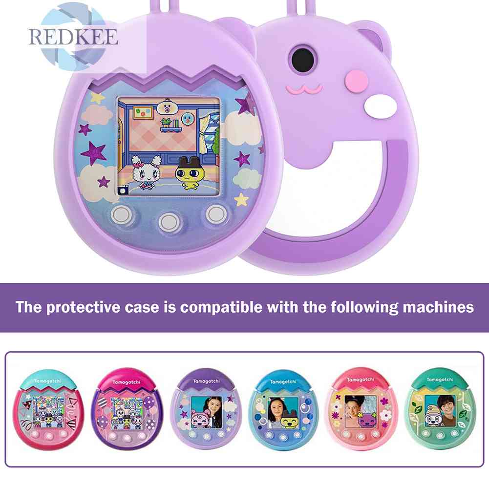 Vỏ Bọc Máy Nuôi Thú Cưng Bằng Silicone Chống Nước Hình Động Vật Hoạt Hình