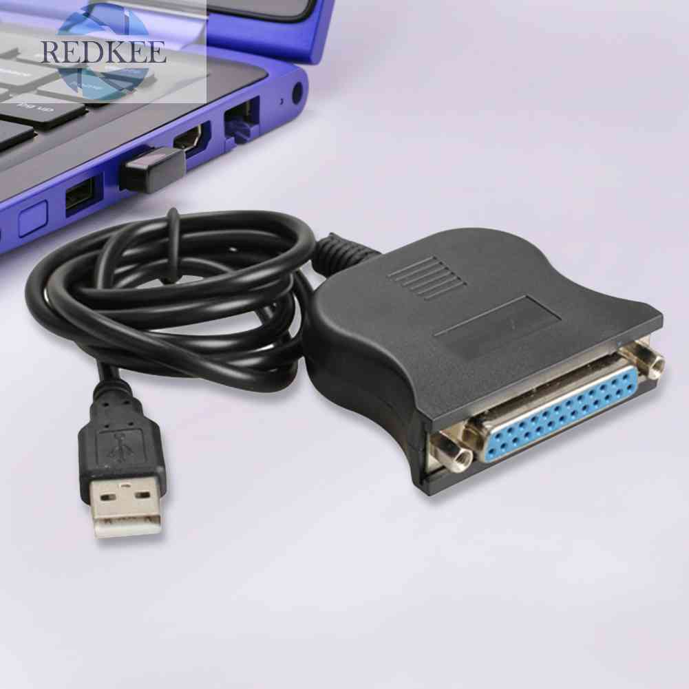 Cáp Chuyển Đổi 95cm / 37.4inch USB 1.1 Sang DB25 Female LPT VTN6 Màu Đen