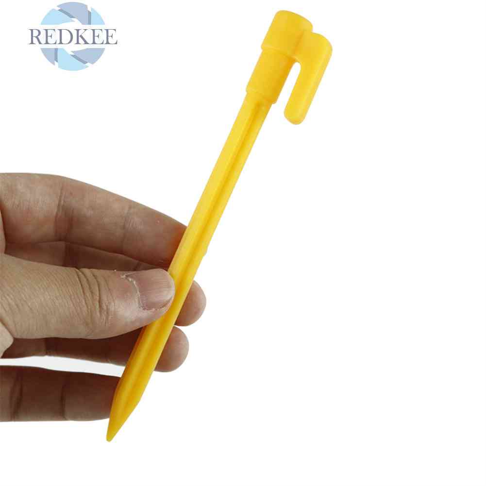 Bộ 20 Cọc Cố Định Lều Cắm Trại Chống Gió Tiện Lợi