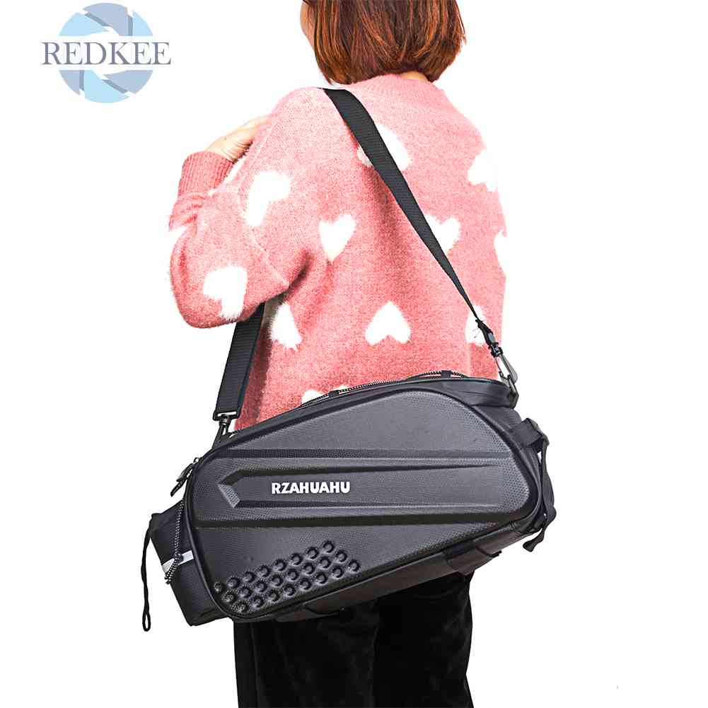 Túi Đựng Đồ Gắn Yên Sau Xe Đạp Phản Quang Ban Đêm Tiện Dụng