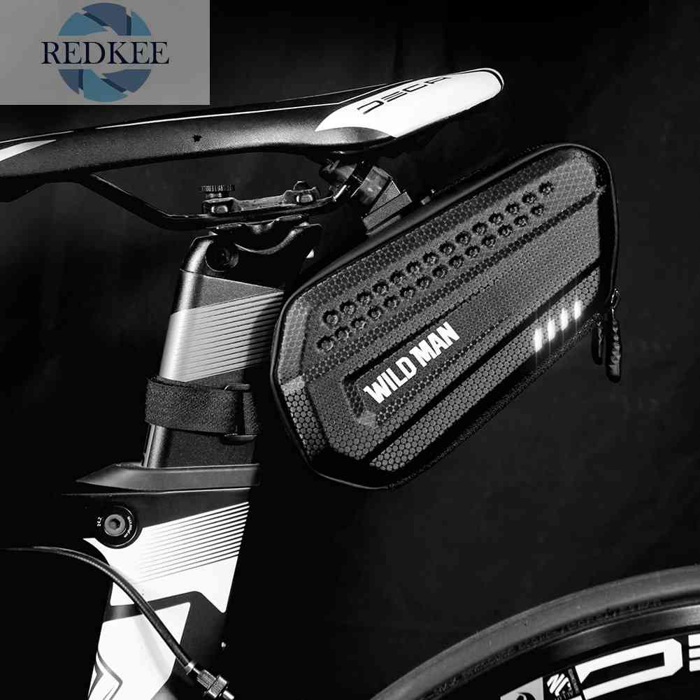 Túi Cứng Phản Quang Gắn Yên Sau Xe Đạp Tiện Dụng