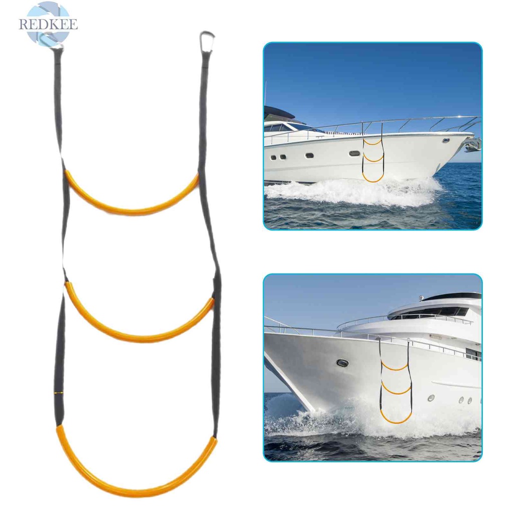 Thang Dây Thừng 3 Bậc Gấp Gọn Cho Thuyền Kayak
