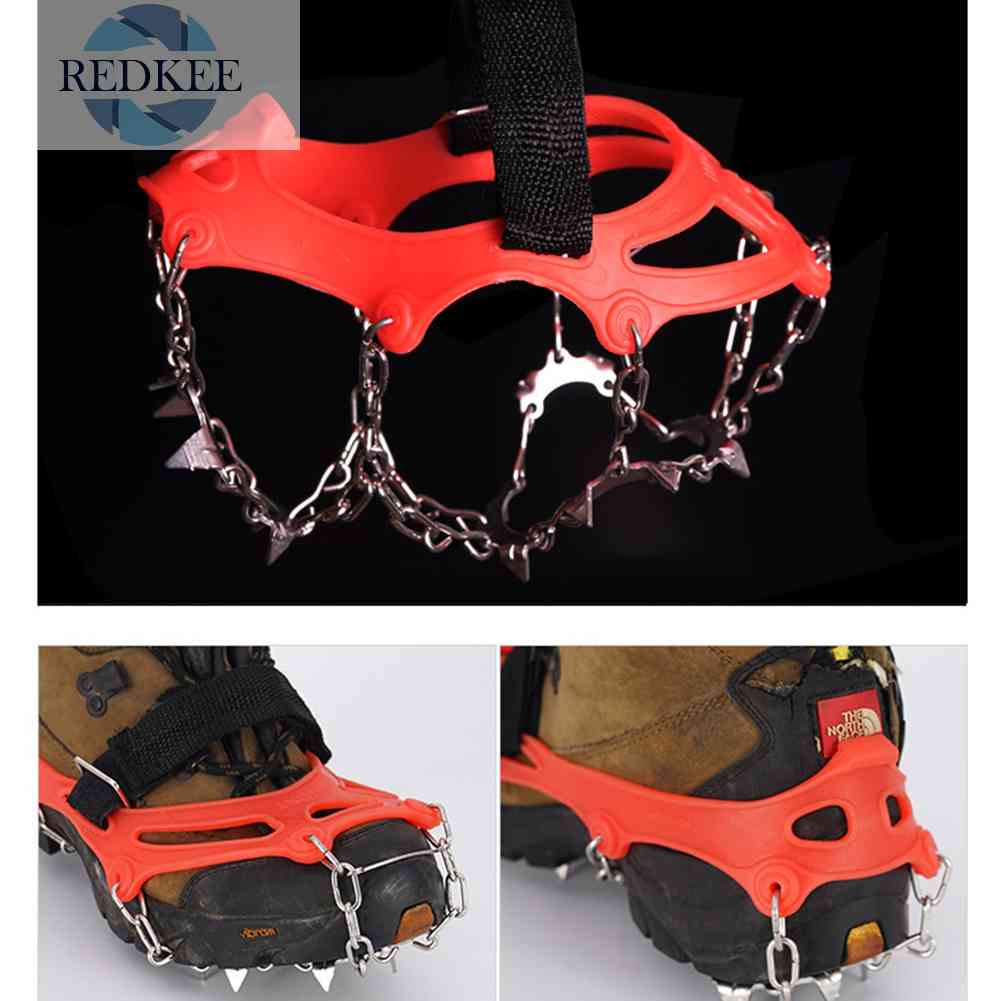 Cặp Đế Lót Giày 13 Răng Chuyên Dụng Cho Leo Núi Mùa Đông