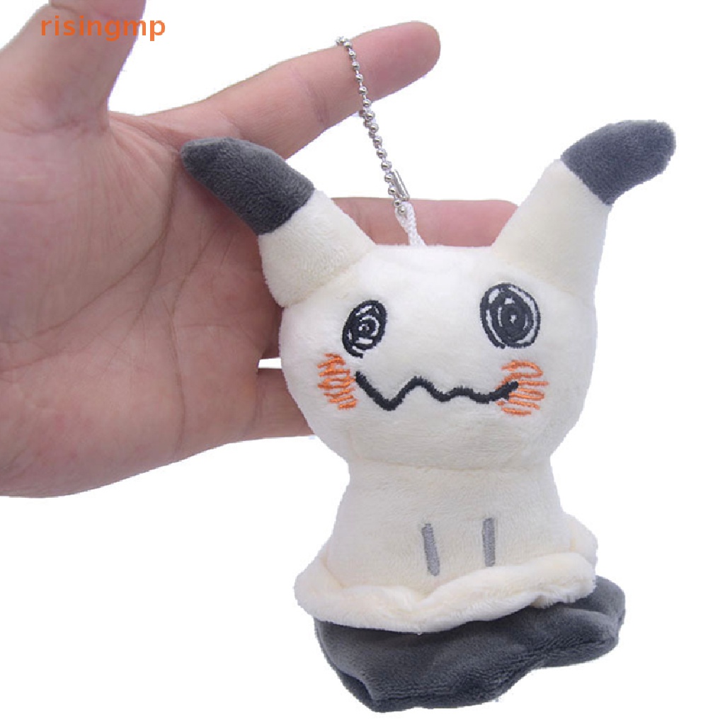 Thú Nhồi Bông Hình Pokemon Mimikyu Pikachu 12cm Mềm Mại Trang Trí Ba Lô