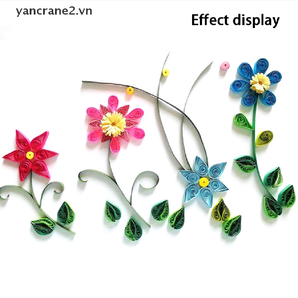 Bộ 120 Tờ Giấy Cuốn Tạo Hình Thủ Công 5mm 53cm 5mm DIY