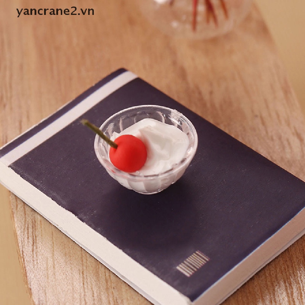 Set 1 / 2 / 1 / 12 Ly Kem / Cherry Trang Trí Nhà Búp Bê