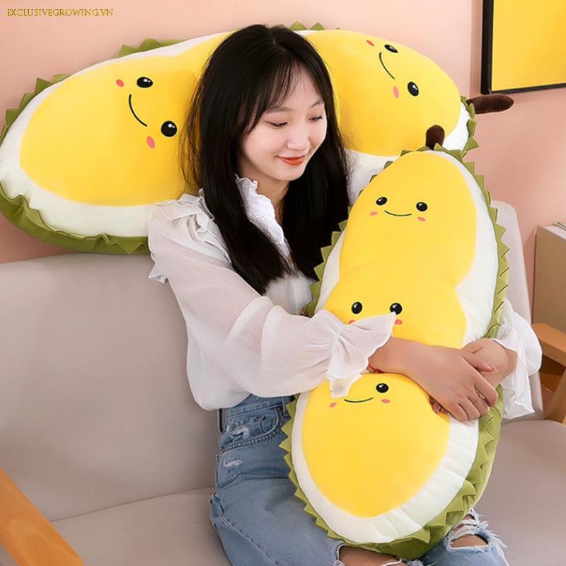 Thú Nhồi Bông Hình Trái Sầu Riêng 2023 75cm Mềm Mại Dễ Thương Cho Bé