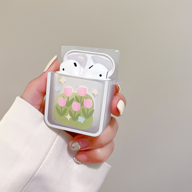 Vỏ Bảo Vệ Hộp Sạc Tai Nghe bluetooth airpods 1 2 2 pro Bằng Silicon Họa Tiết Hoạt Hình Dễ Thương silicone